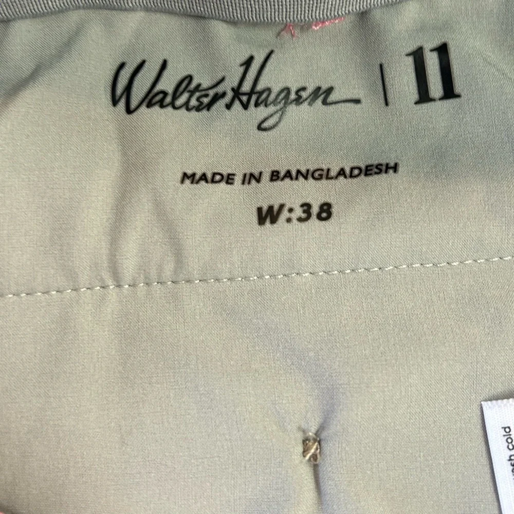 Walter Hagen‎ NWT Men's Performance Pink Flat Front Golf Shorts Sz 38